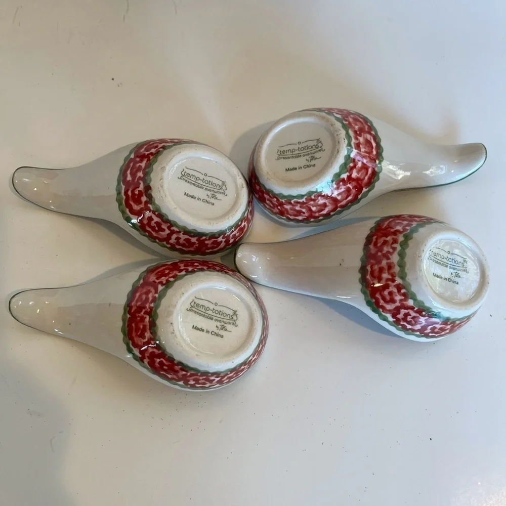 Temp-tations Old World Tray with 4 Sushi Spoons - Picture 9 of 13